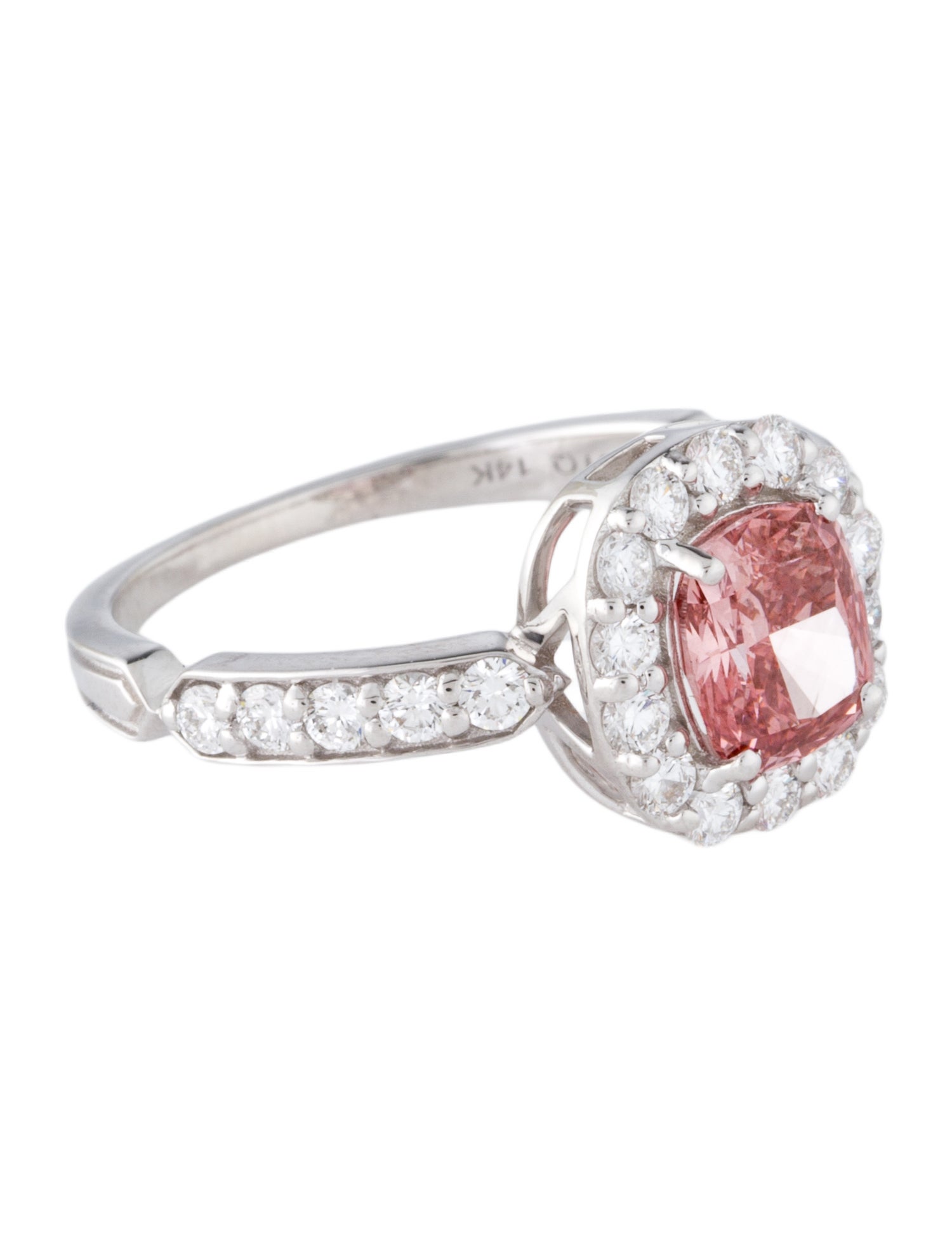 Ring 1.07ct Lab-Grown Diamond Engagement Ring