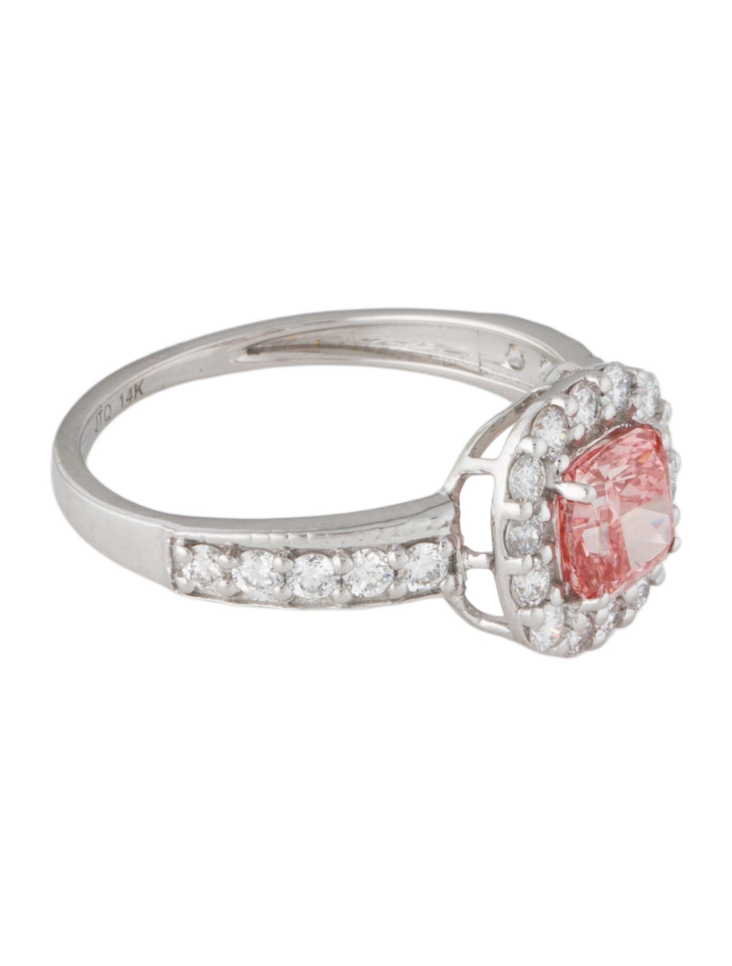 Ring 14K 1.61ctw Lab-Grown Diamond Cocktail Ring