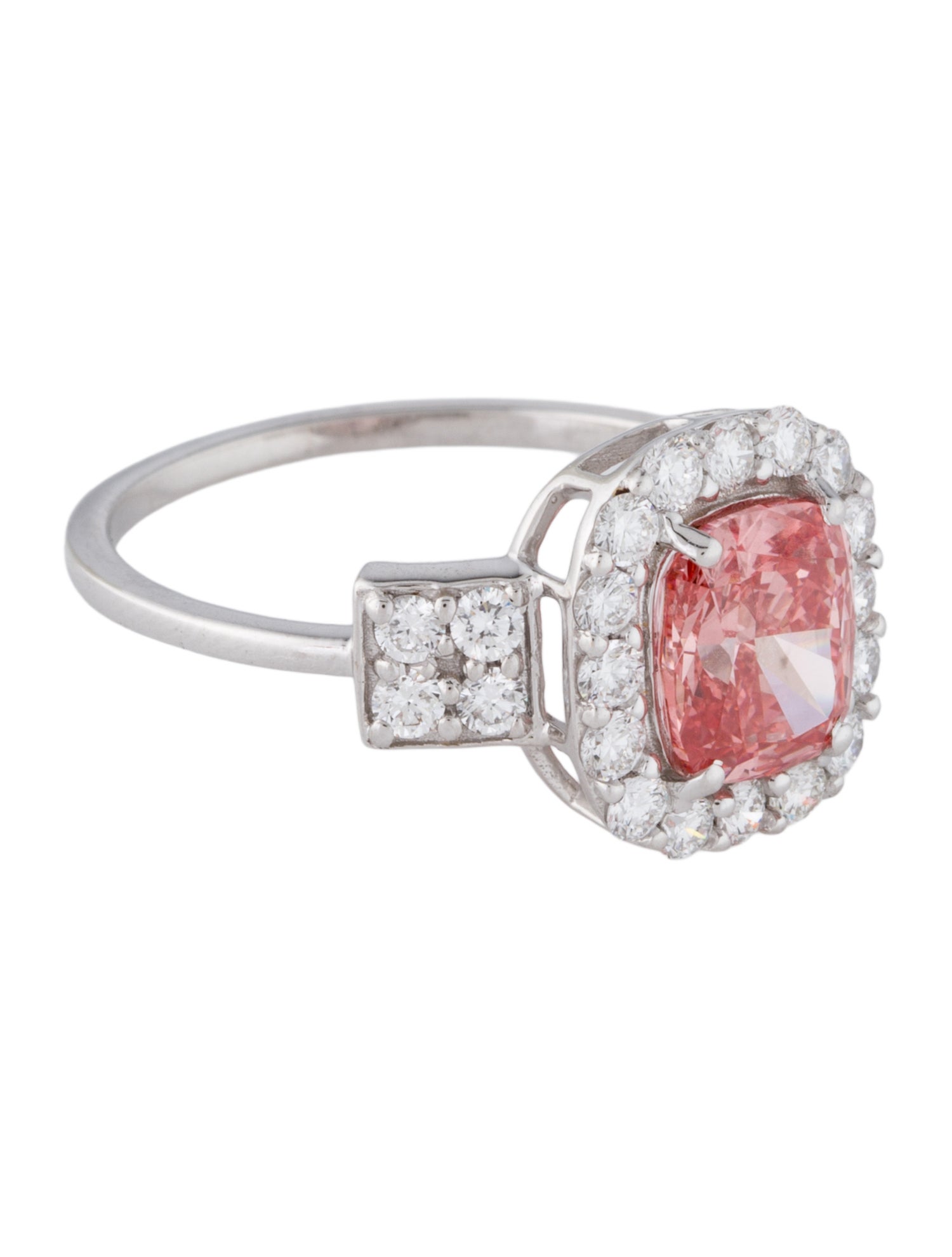 Ring 14K 1.46ct Lab-Grown Diamond Engagement Ring