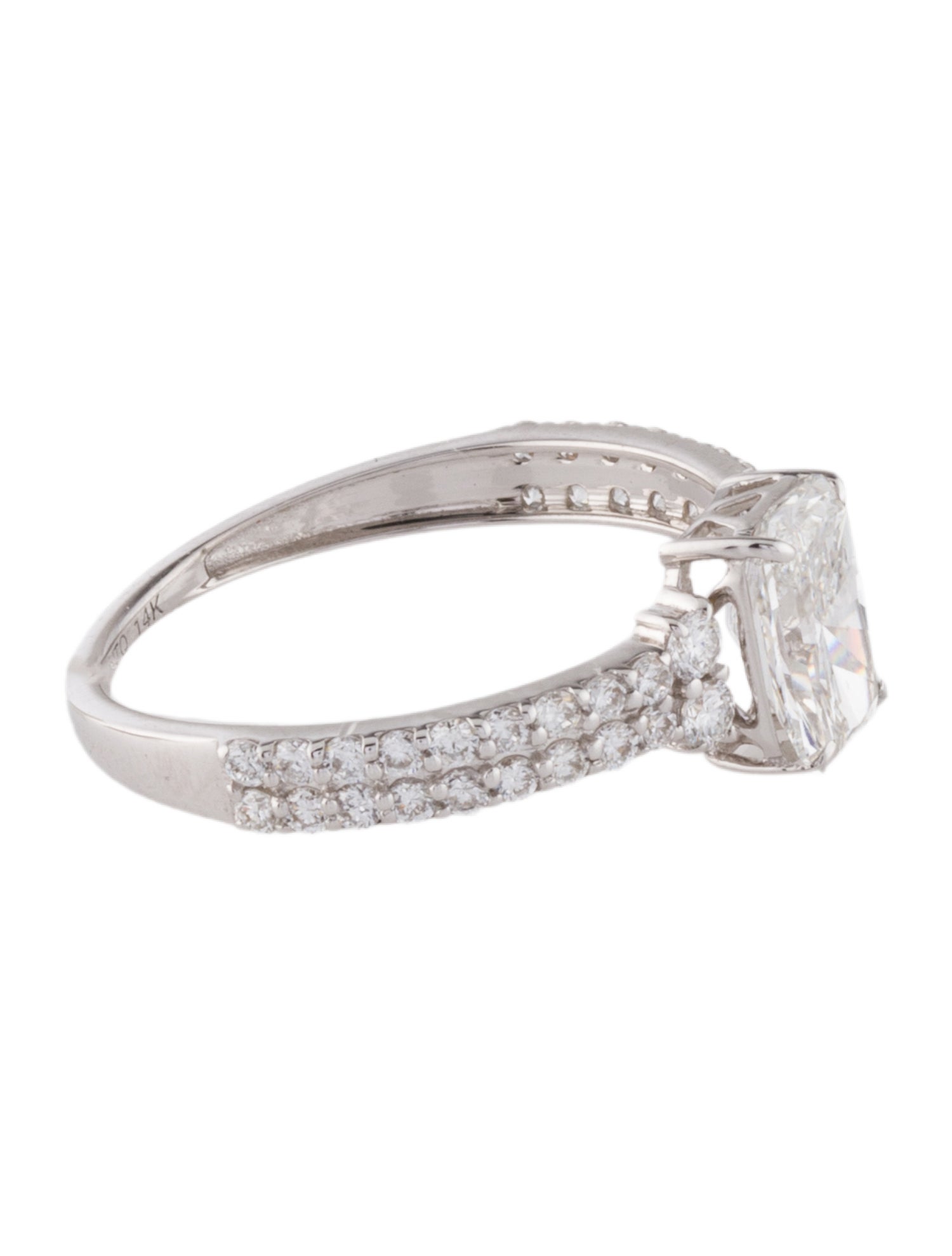 Ring 14K 1.57ctw Lab-Grown Diamond Cocktail