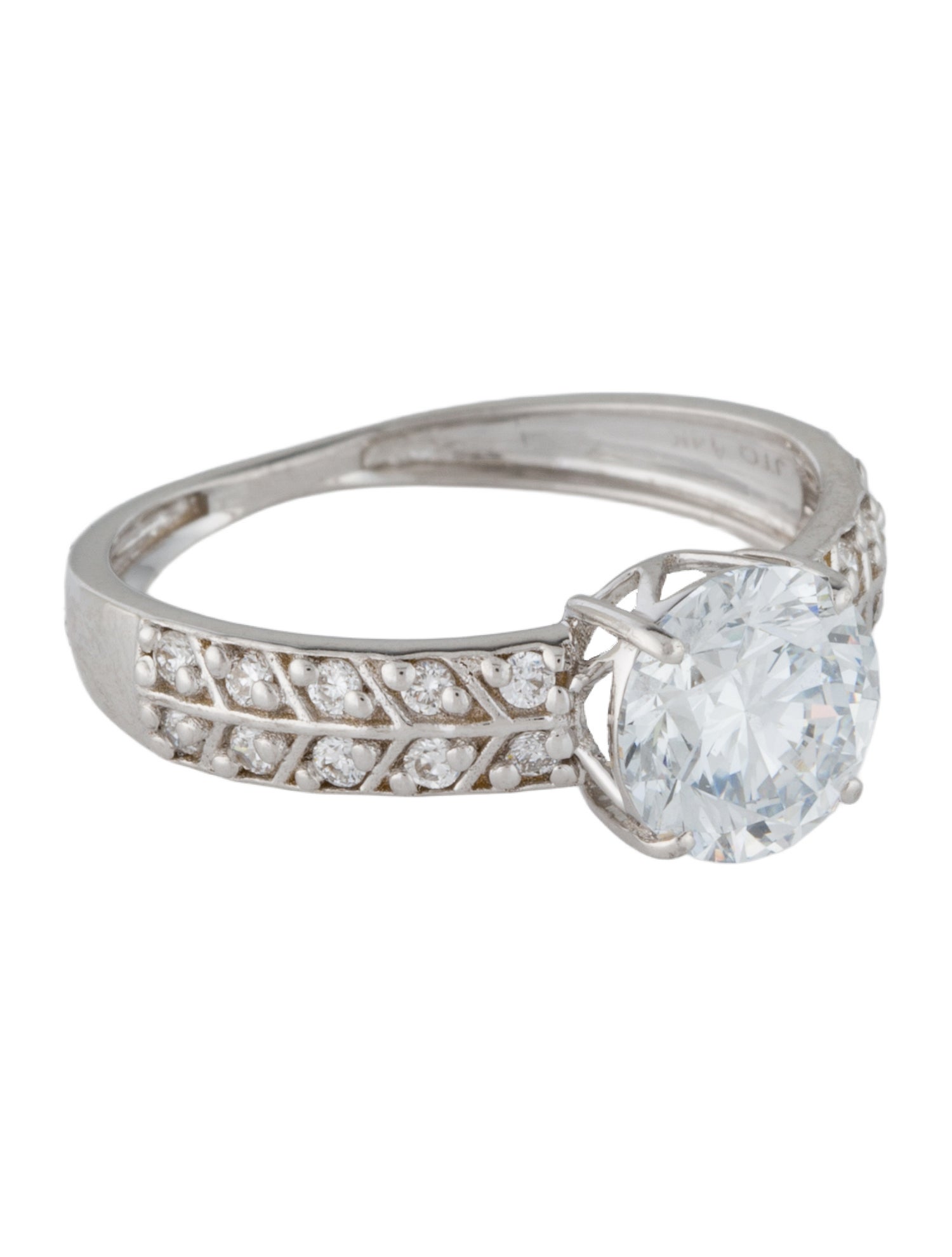 Ring 14K 1.71ctw Lab-Grown Diamond Cocktail Ring