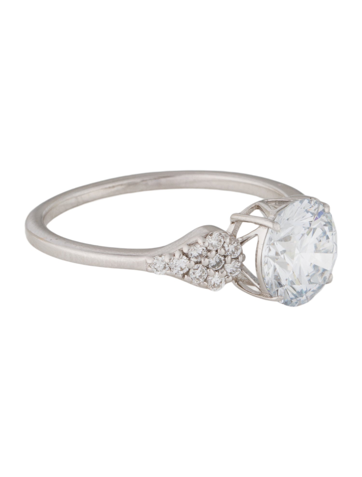 Ring 14K 1.63ct Lab-Grown Diamond Engagement Ring