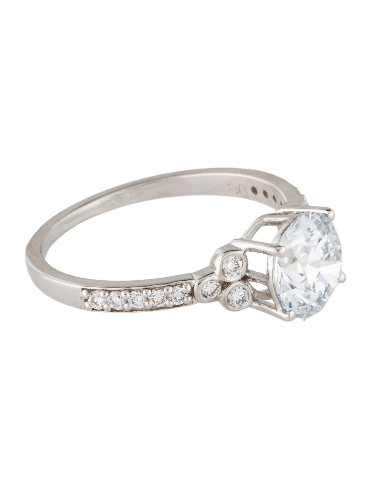 Ring 1.71ctw Lab-Grown Diamond Engagement Ring