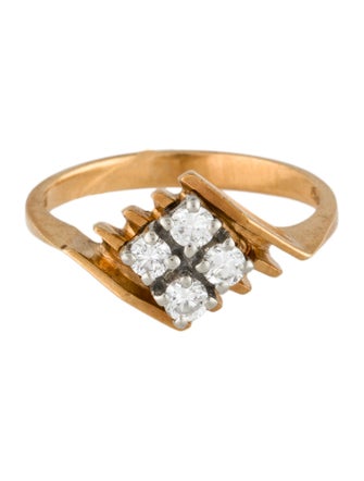 Ring 18K Diamond Cluster Ring