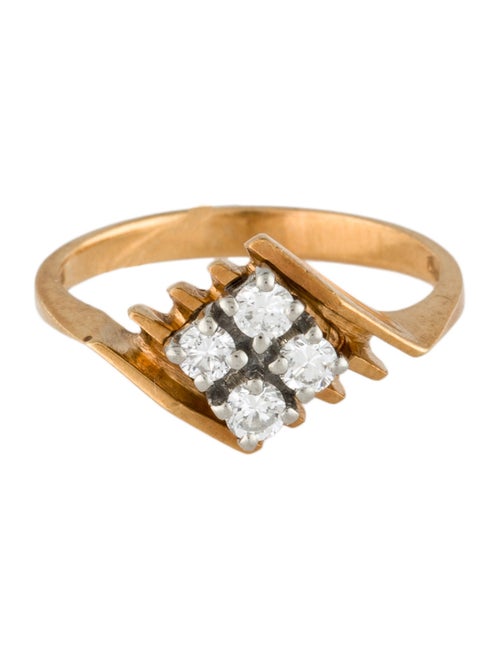 Ring 18K Diamond Cluster Ring