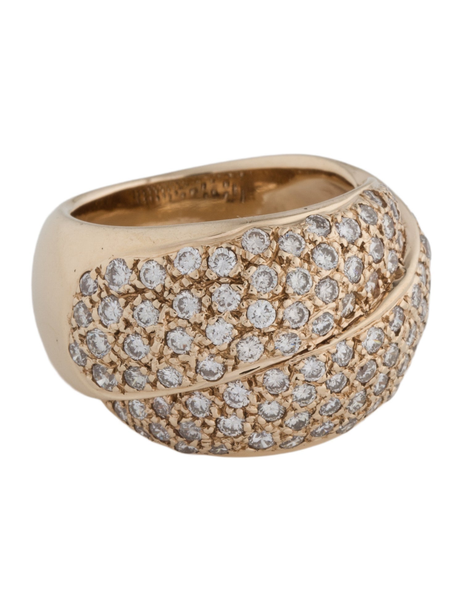 Christian Dior Dior Icons Cannage Ring - Sterling Silver