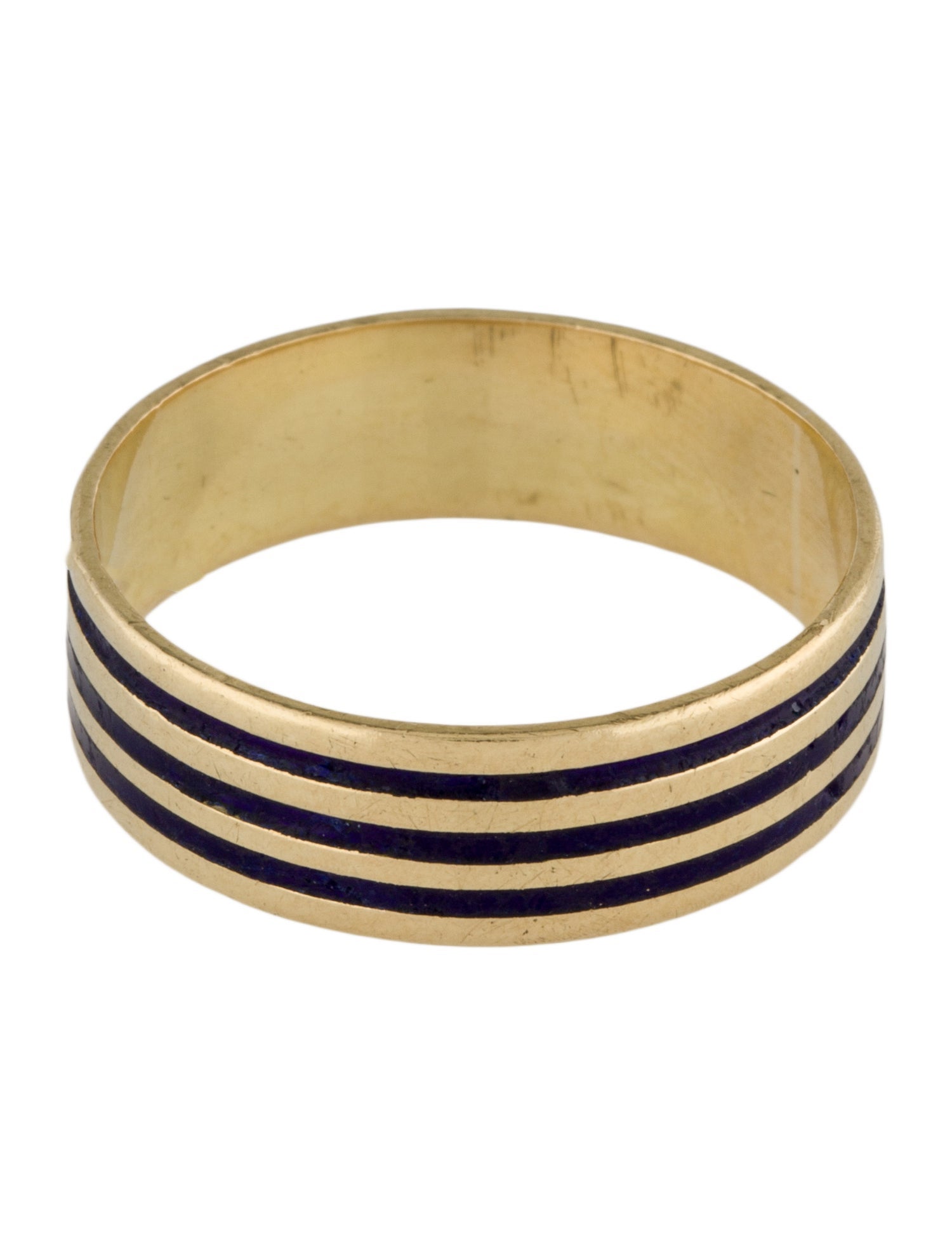 Ring 18K Enamel Band