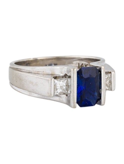 Ring Derco 14K Sapphire & Diamond Ring