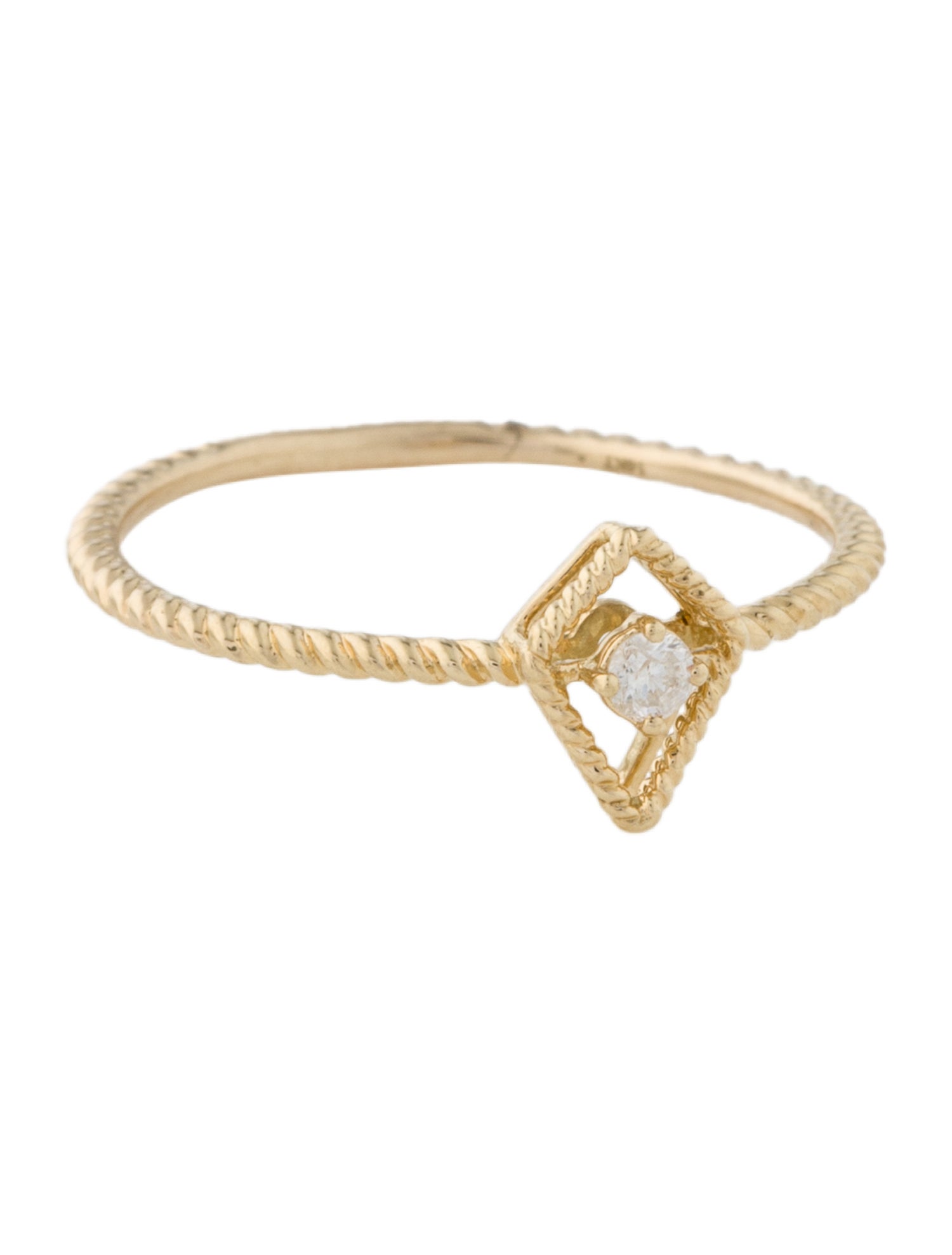 Ring 14K Diamond Cocktail Ring