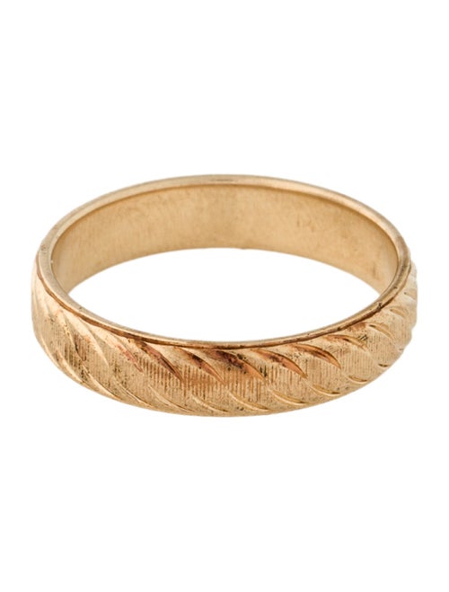 Ring 14K Textured Band