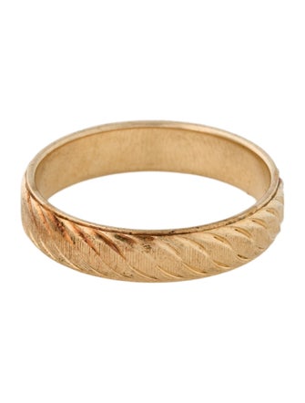 Ring 14K Textured Band