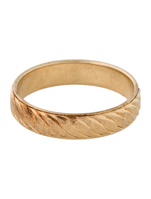 Ring 14K Textured Band