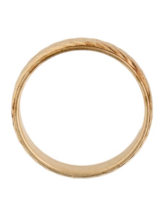 Ring 14K Textured Band