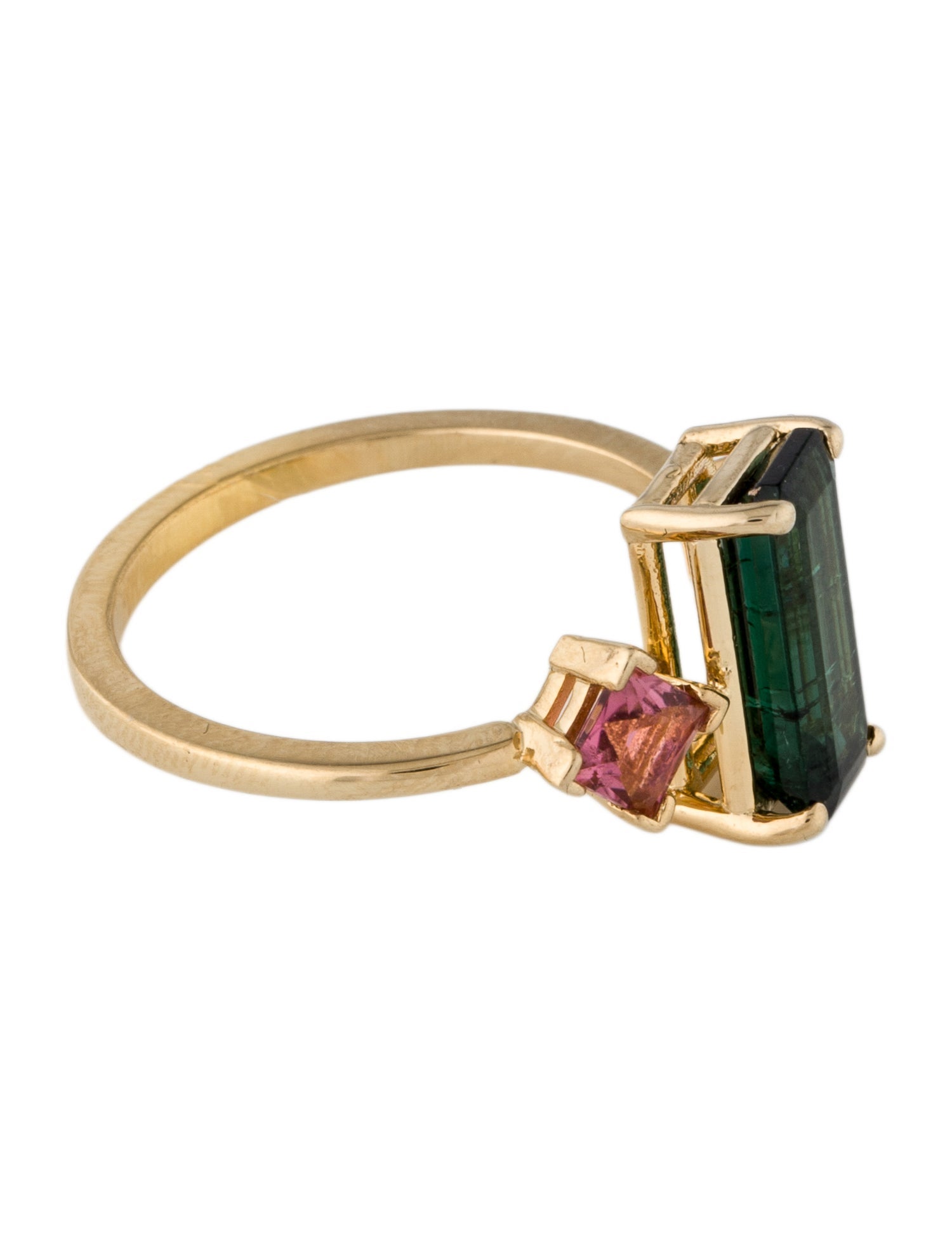 Ring 14K 2.46ctw Tourmaline Cocktail Ring