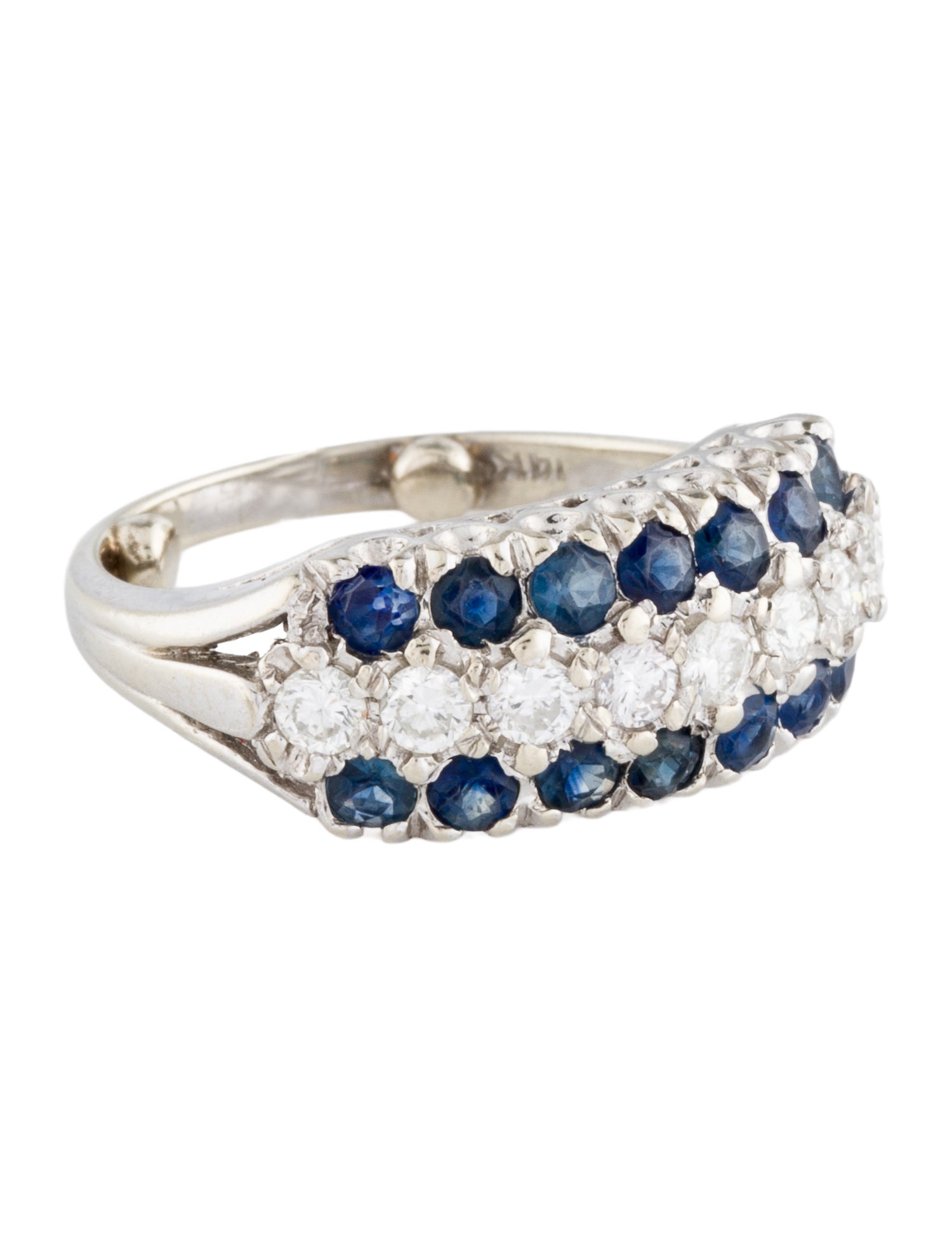 Ring 14K Sapphire & Diamond Ring