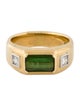 Ring 18K Tourmaline & Diamond Ring