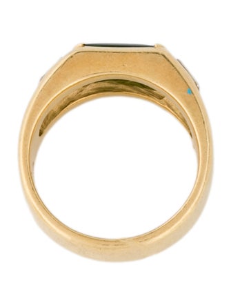 Ring 18K Tourmaline & Diamond Ring