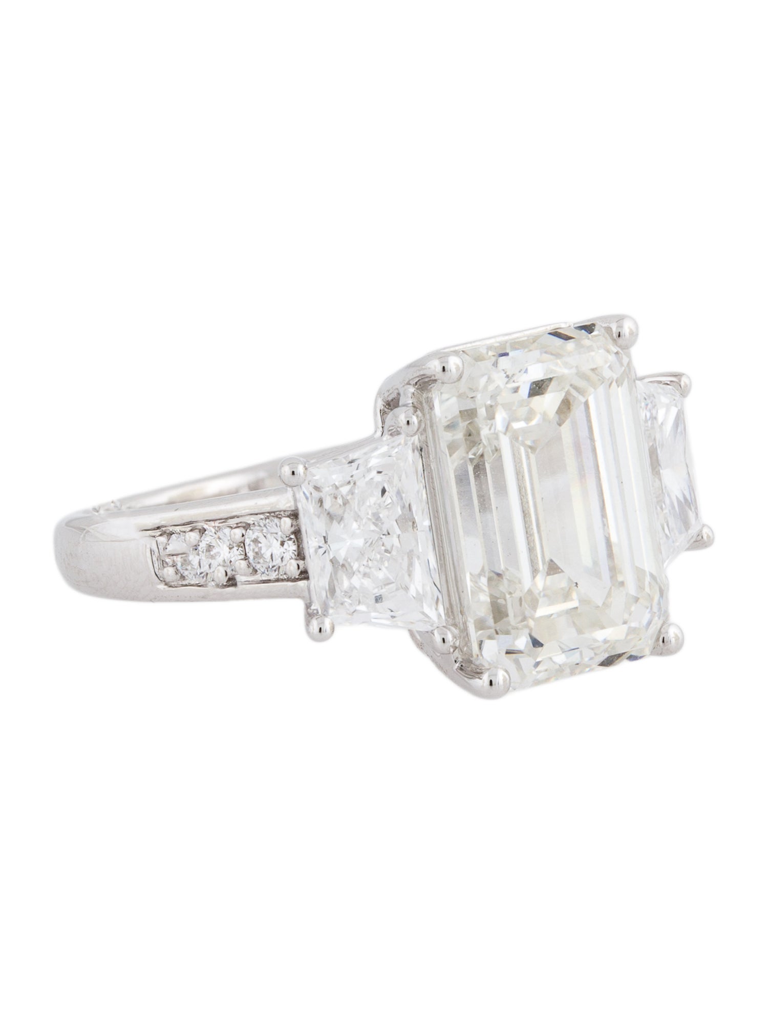 Ring 14K 7.42ctw Lab-Grown Diamond Cocktail