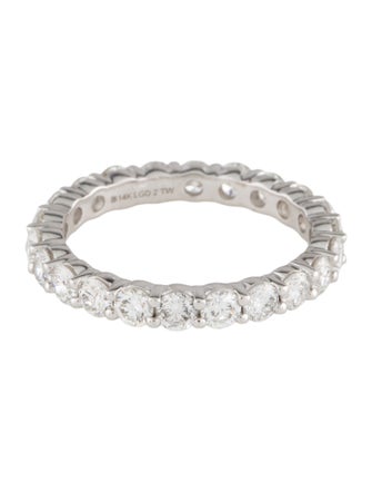 Ring 14K 2.00ctw Lab-Grown Eternity Band