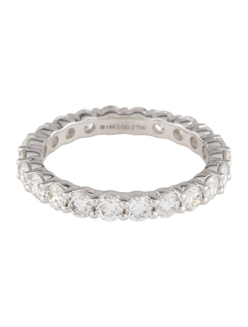 Ring 14K 2.00ctw Lab-Grown Eternity Band