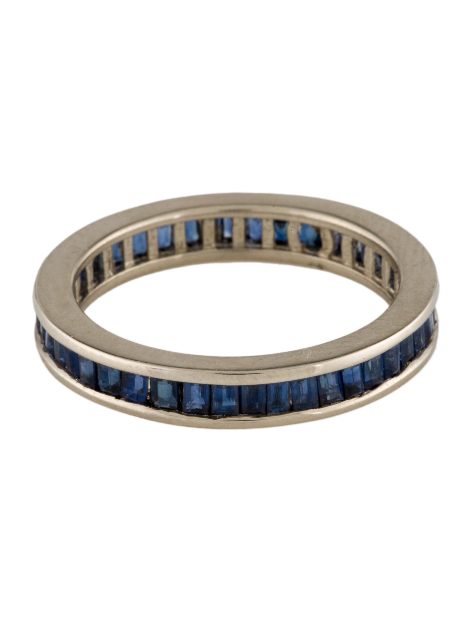 Ring 14K Sapphire Eternity Band