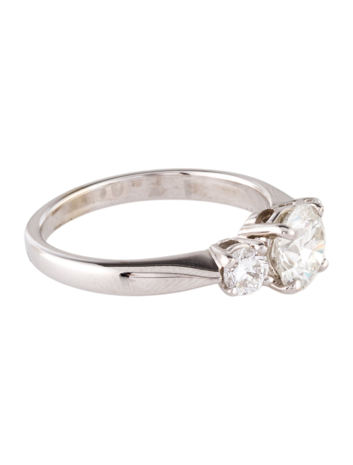 Ring 1.43ctw Diamond Three Stone Engagement