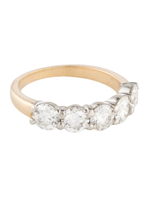 Ring 1.75ctw Diamond Five Stone Band