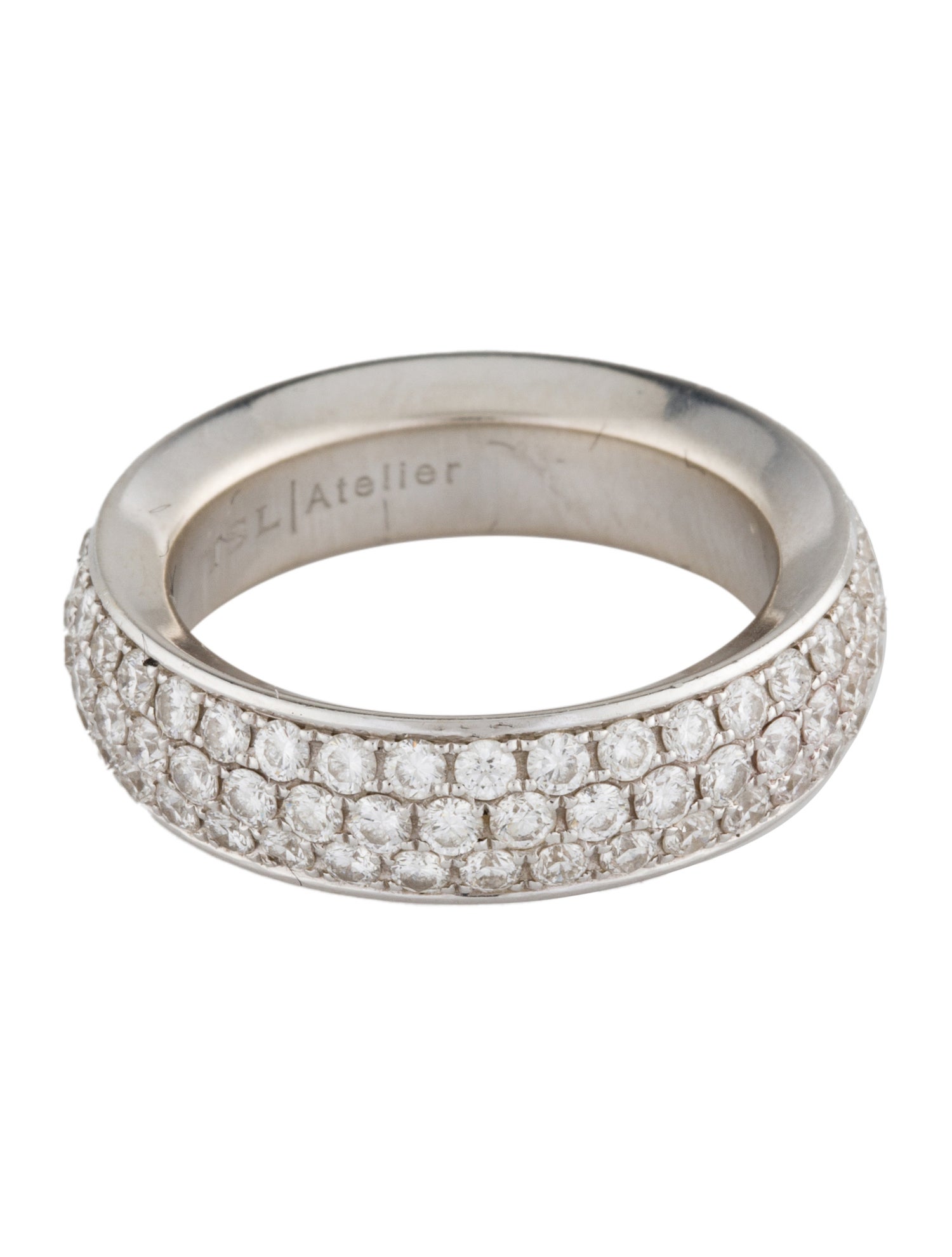 Ring 18K 2.18ctw Diamond Band