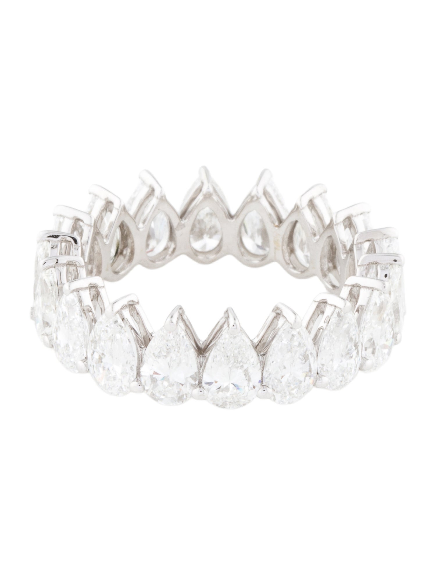 Ring 14K 4.59ctw Lab-Grown Diamond Eternity Band