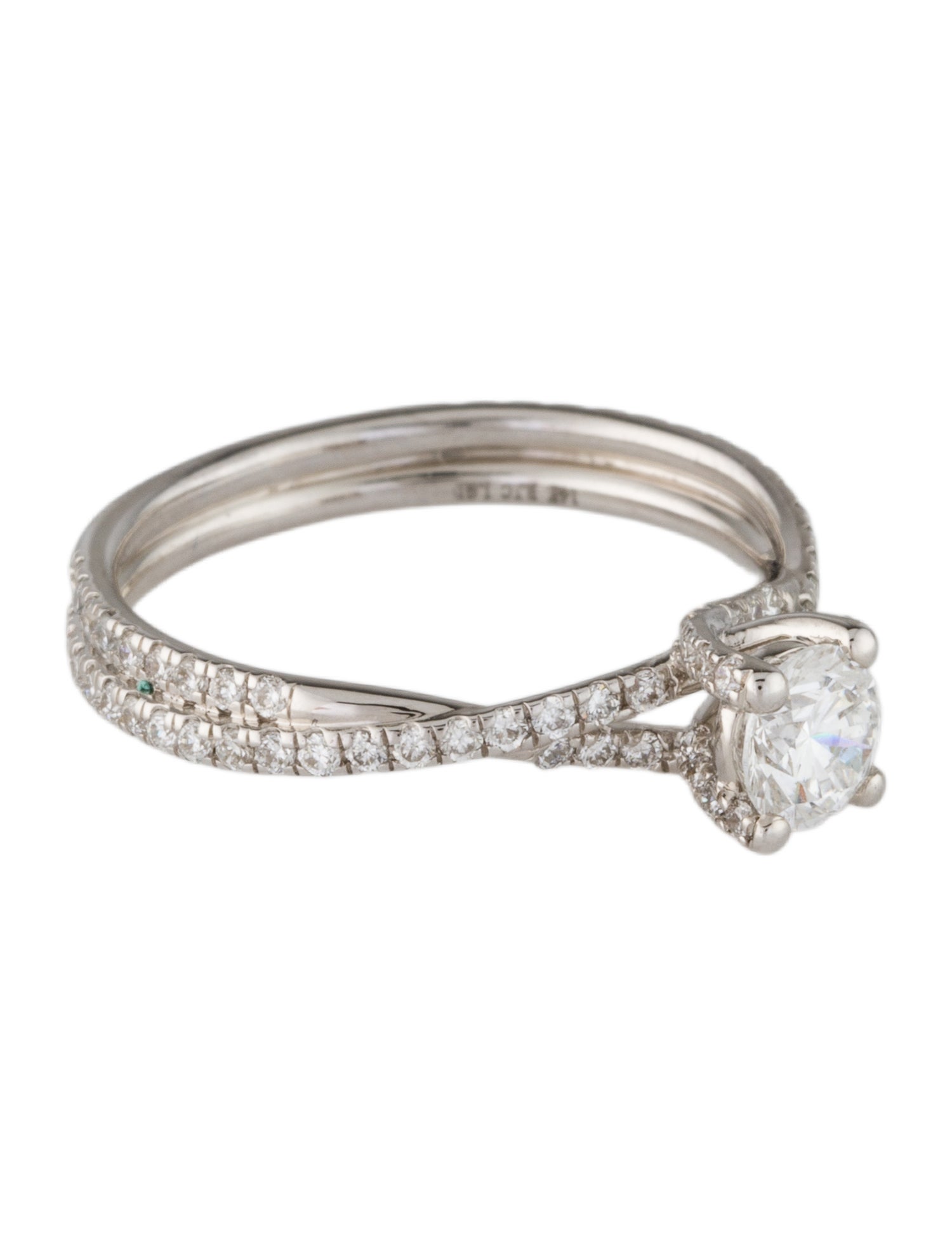 Ring 14K Lab-Grown Diamond Engagement Ring
