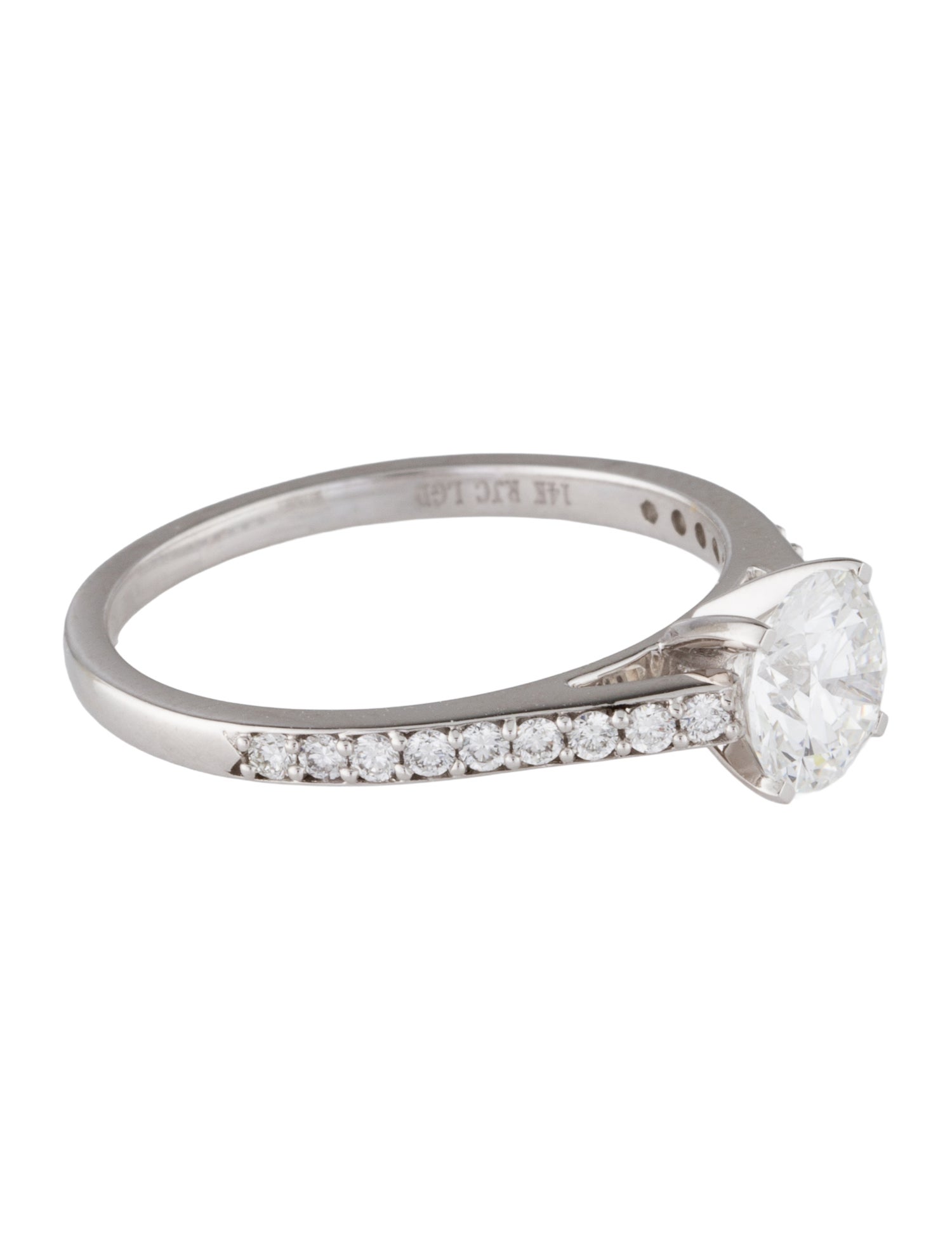 Ring 14K 1.15ct Lab-Grown Diamond Engagement Ring