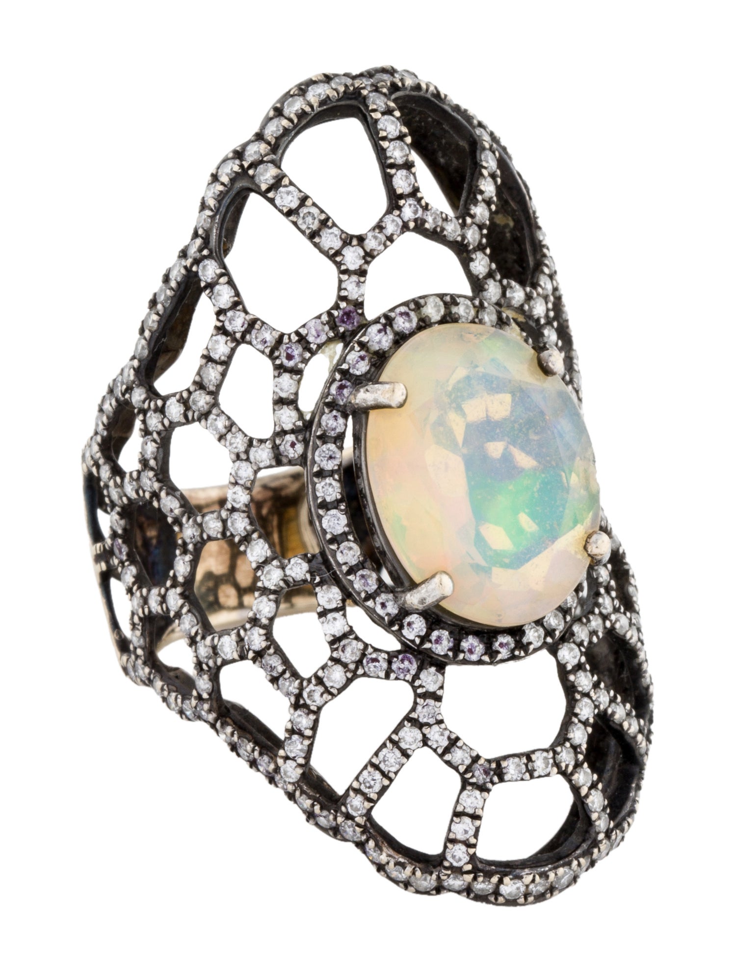 Miansai Tension Trend Ring - Gold-Tone Metal Band, Rings