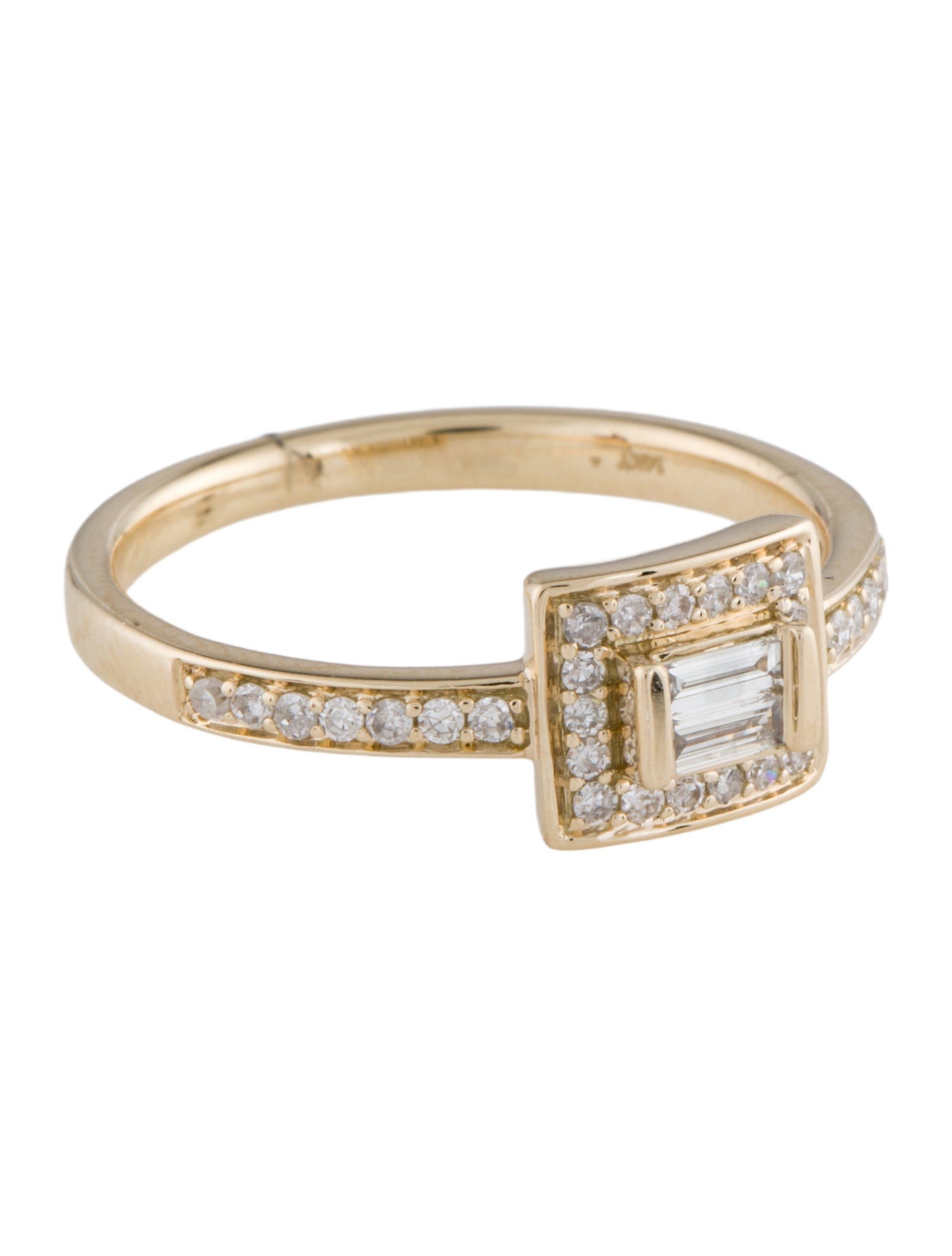 Ring 14K Diamond Cocktail Ring