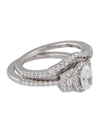 Ring Promezza 14K 1.32ctw Diamond Wedding Band Sets