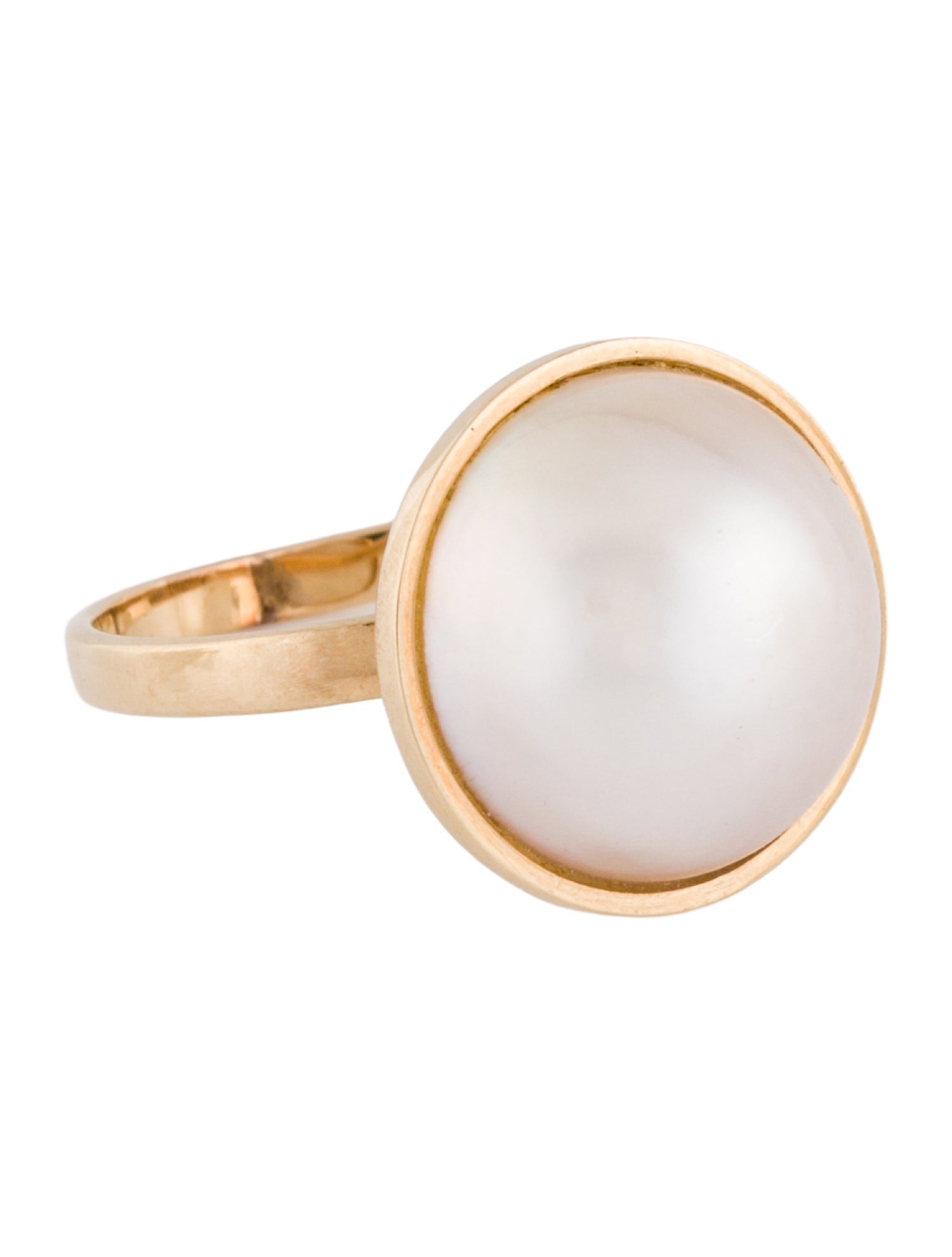 Ring 14K Pearl Cocktail Ring
