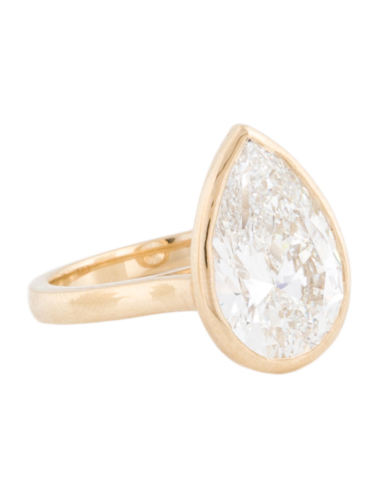 Ring 14K 5.39ct Lab-Grown Diamond Engagement Ring