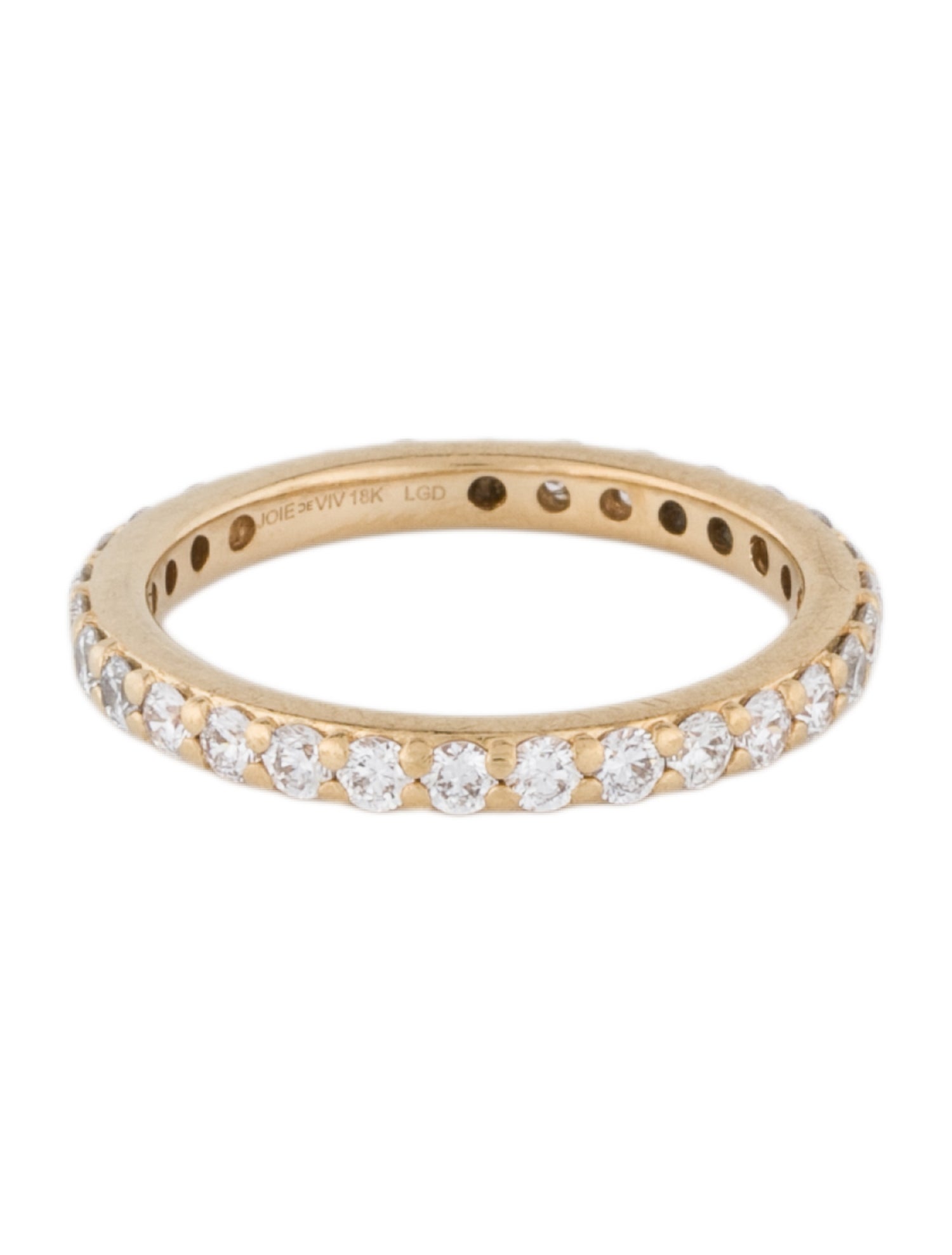 Ring 18k 1.05ctw lab-Grown Diamond Band