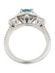 Ring 14K 2.00ctw Lab-Grown Diamond Halo Set Cocktail