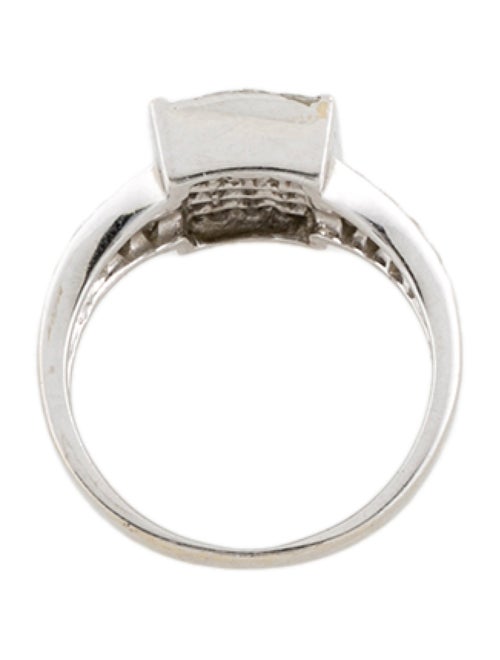 Ring 18K 1.10ctw Diamond Signet Ring