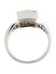 Ring 18K 1.10ctw Diamond Signet Ring