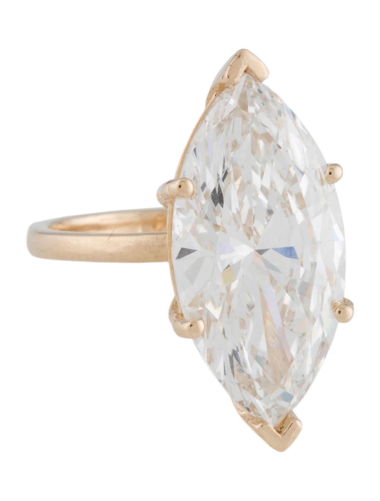 Ring 8.64ctw Lab-Grown Diamond Engagement Ring