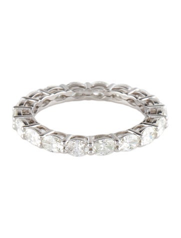 Ring Eternity Band 14K 1.78ctw Diamond 6.25