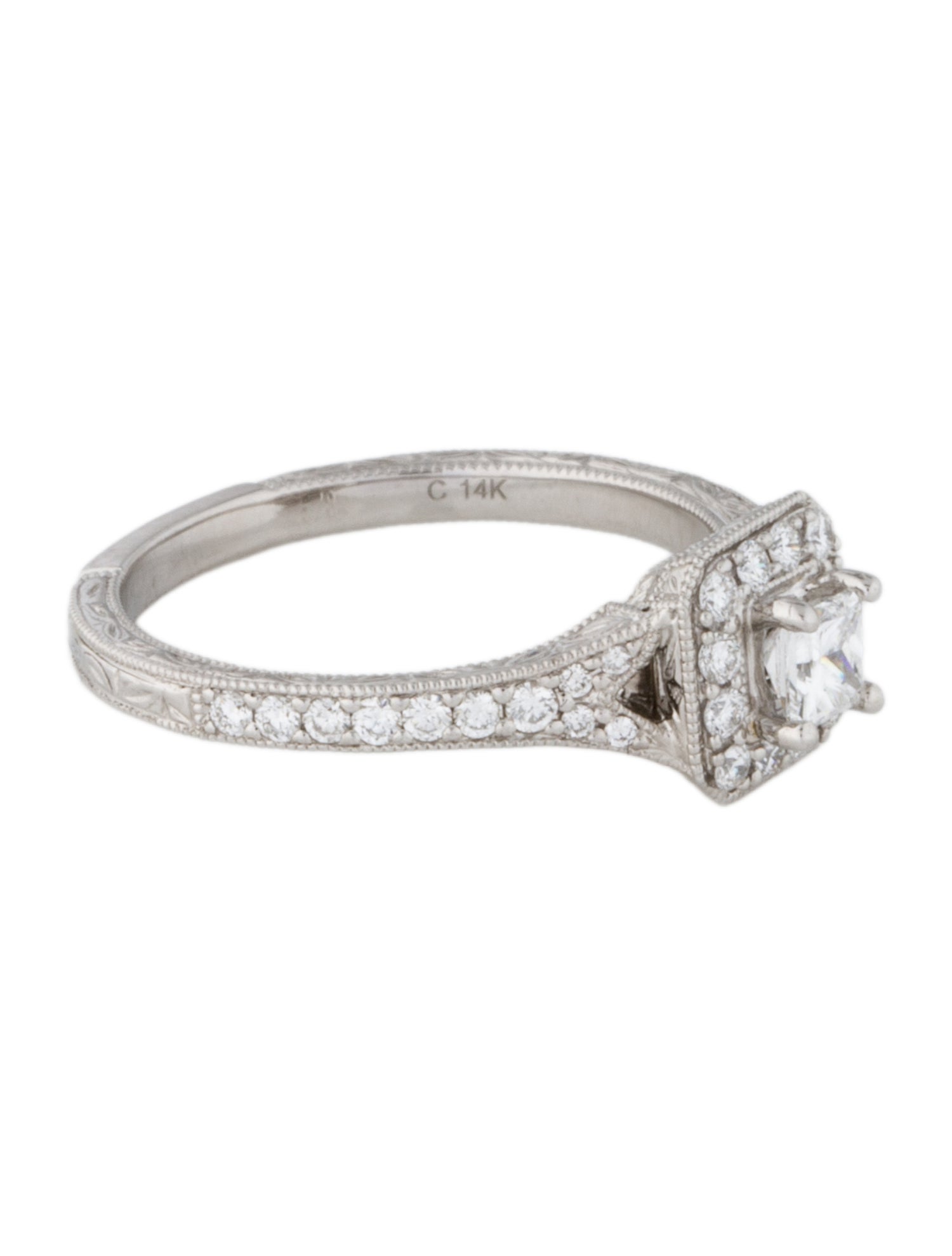 Ring 14K Diamond Engagement Ring