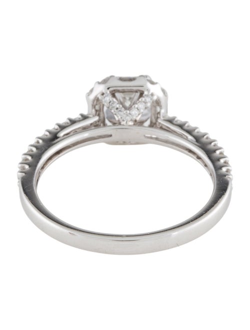 Ring 14K Diamond Halo Cocktail Ring