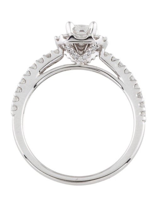 Ring 14K Diamond Halo Cocktail Ring