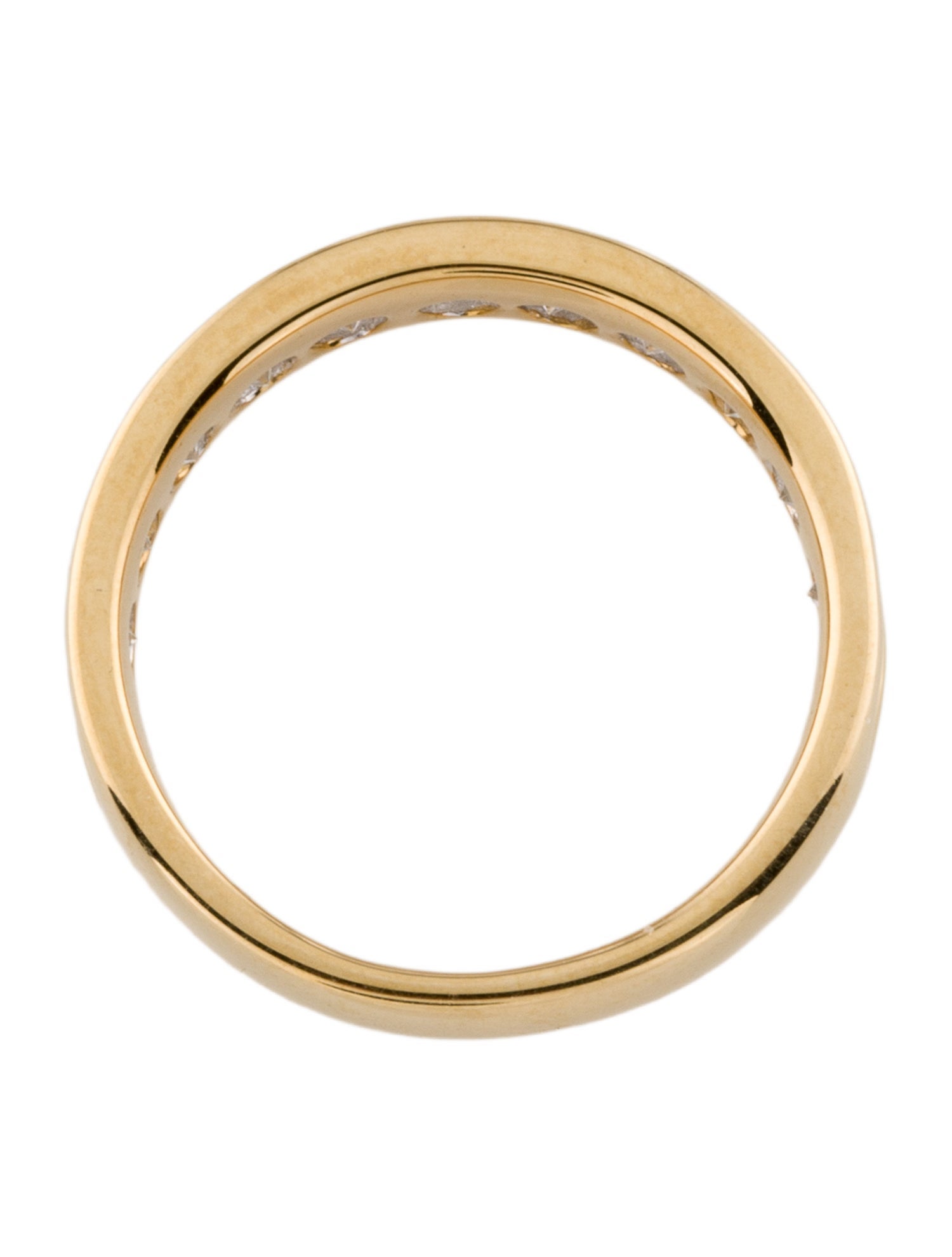 Ring 14K 1.00ctw Diamond Channel Band Ring