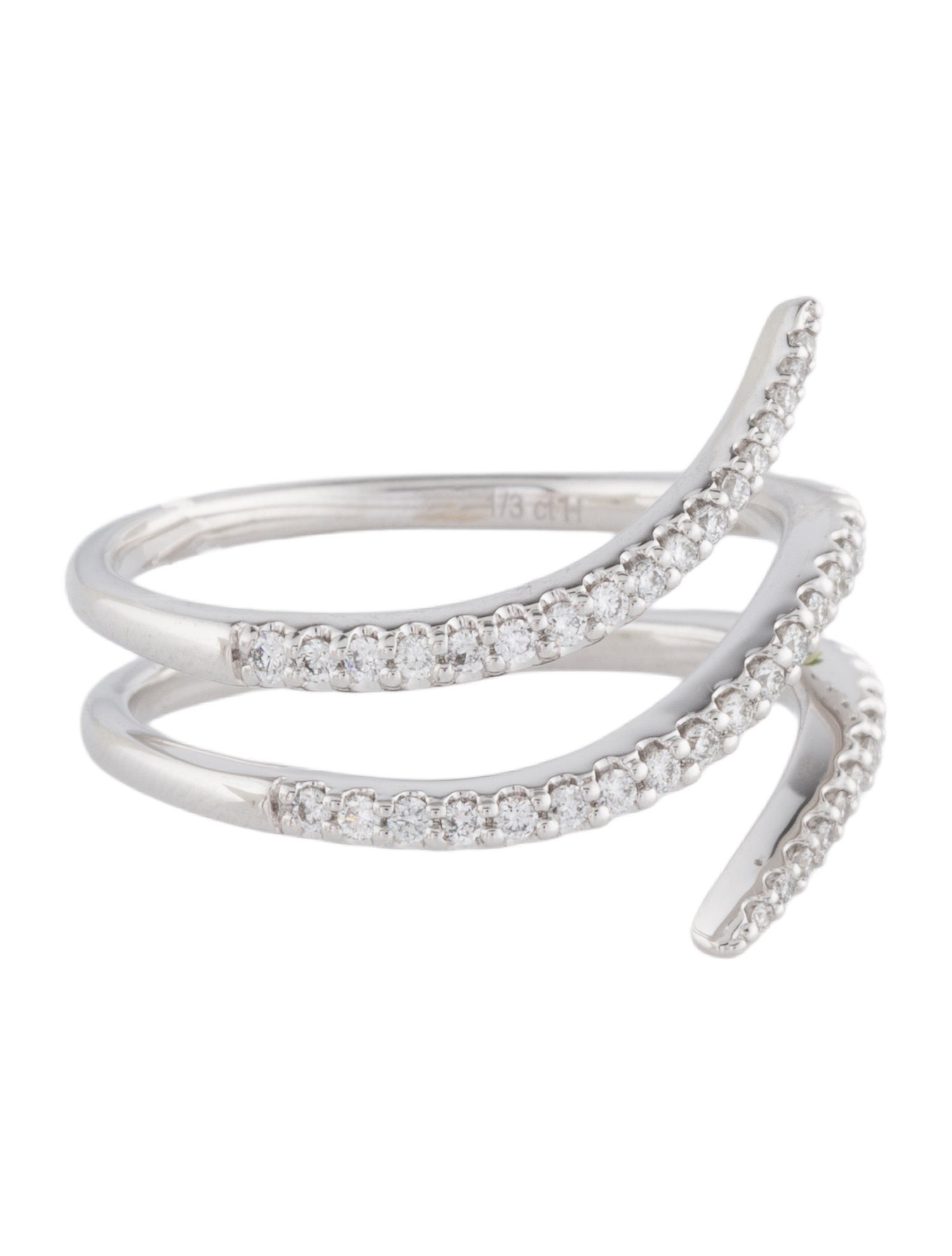 Tiffany & Co. I love you リング Authentic Tiffany & Co Sterling Silver Notes I Love You Band