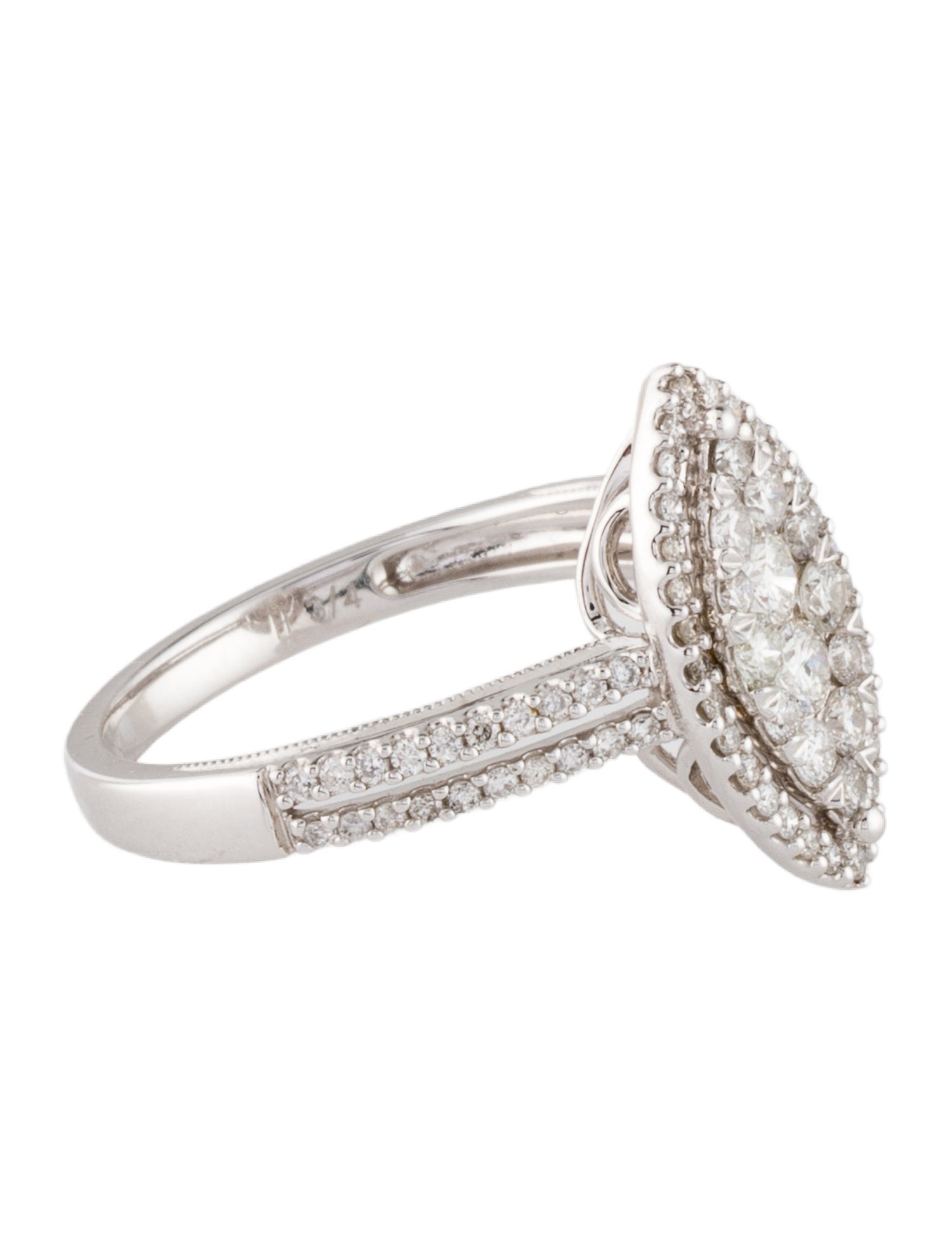 Ring 14K Diamond Cocktail Ring