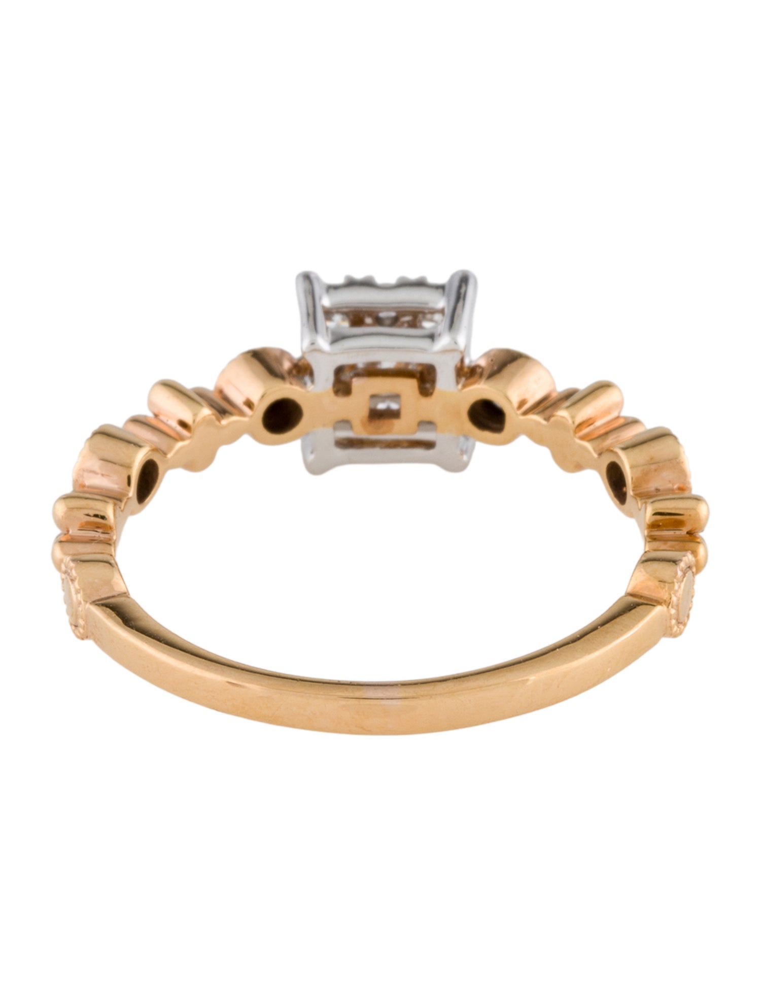 Ring 14K Diamond Cocktail Ring