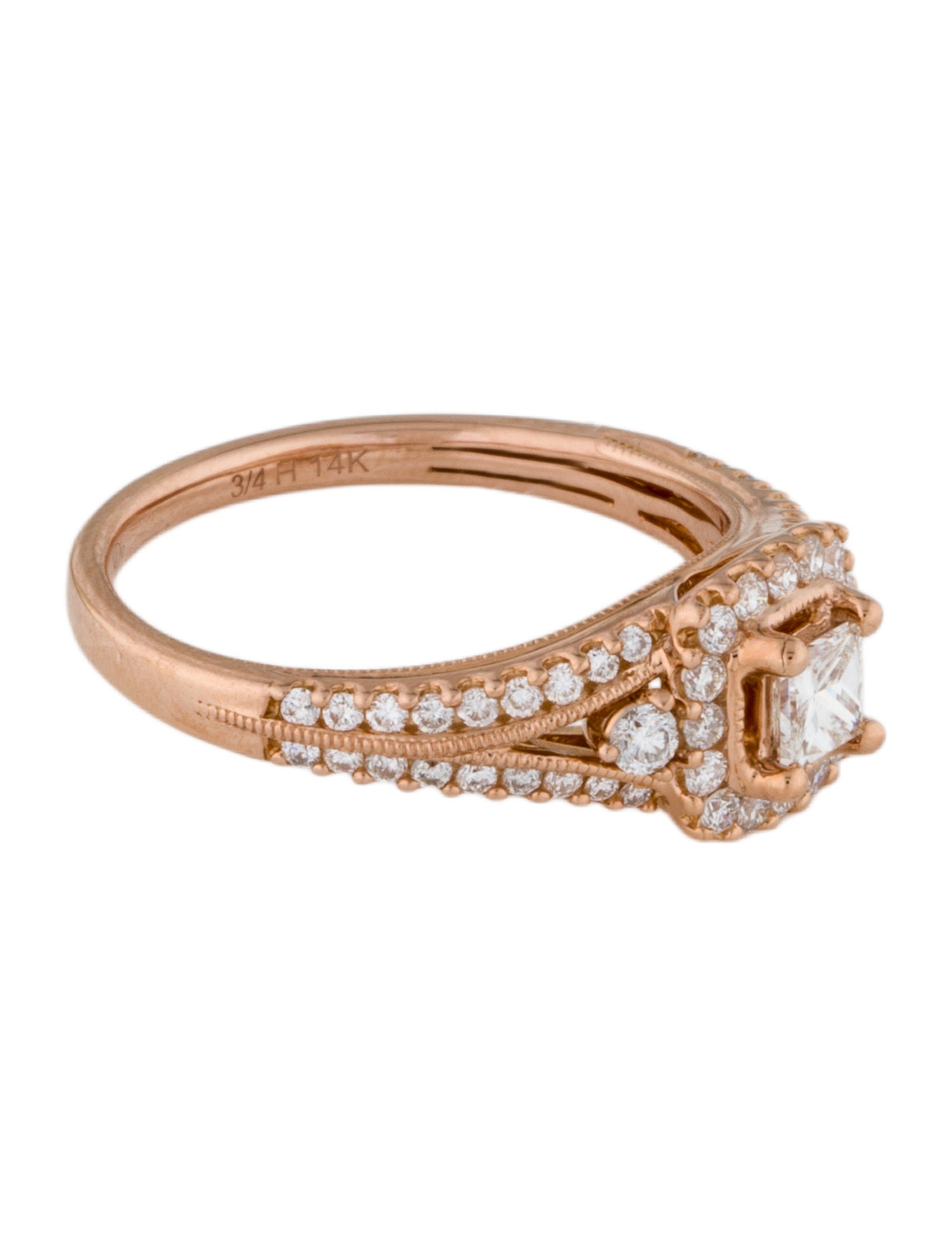 Ring 14K Diamond Cocktail Ring